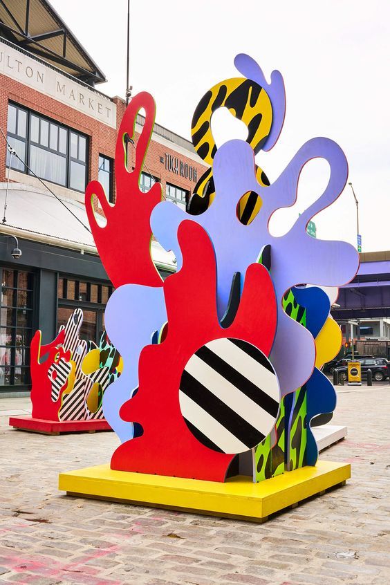 Seaport District Sea Sculptures, Leta Sobierajski, Wade Jeffree, New York