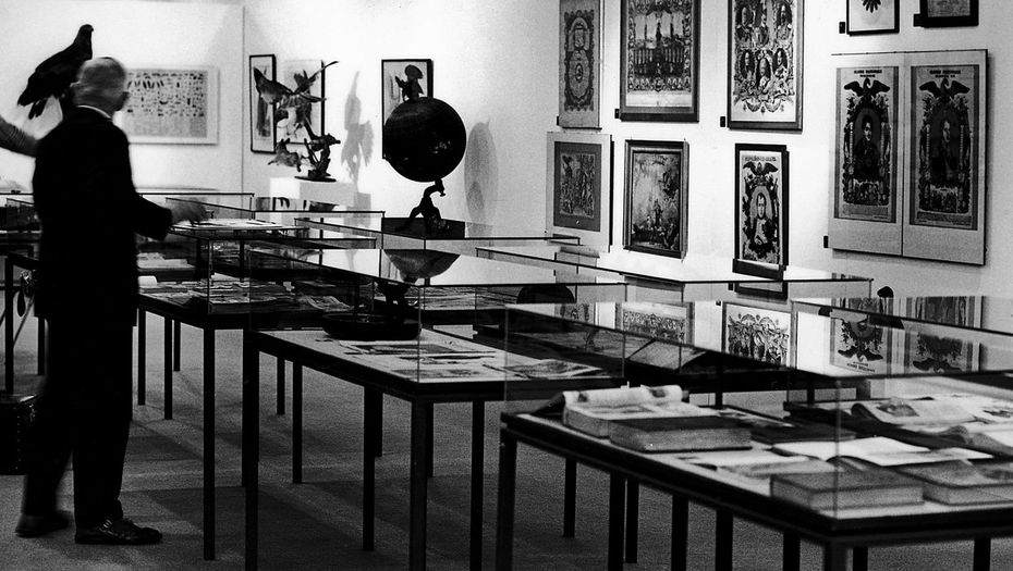 Марсель Бротарс, «Музей современного искусства, отдел орлов, секция фигур», 1968