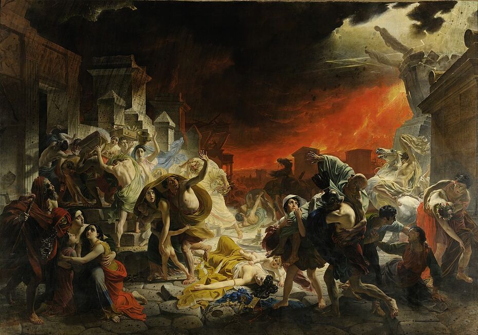 Карл Брюлов, Последний день Помпеи, 1833