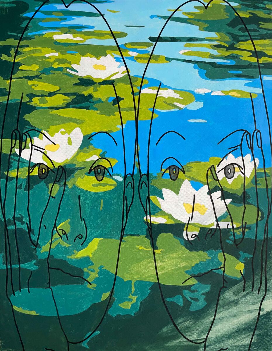 Ника Хахаева. Из серии «Контур восприятия», 2025